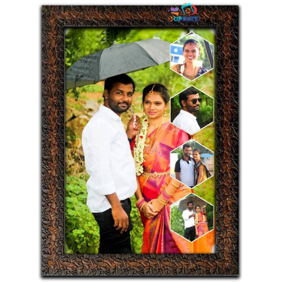 UPGC 19 Personalized collage Frame (5 Photos)