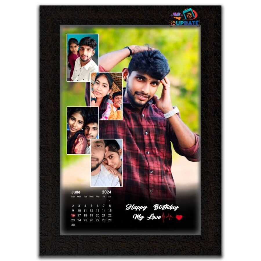 UPGC 24 Personalized collage Frame (5 Photos)