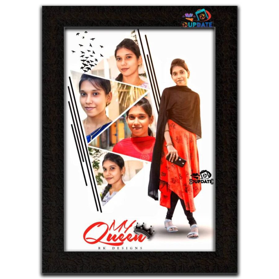 UPGPC 003 Personalized collage Frame (5 photos)