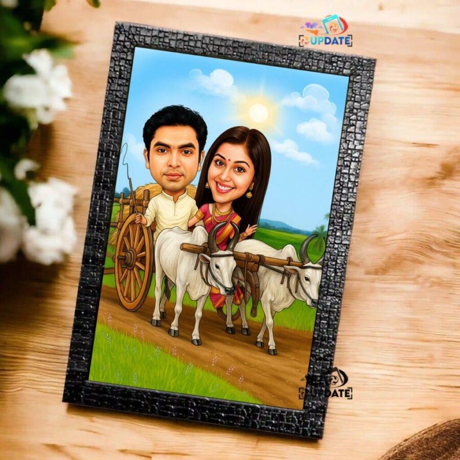 UPGCCF-001 Customized Caricature Photo frame