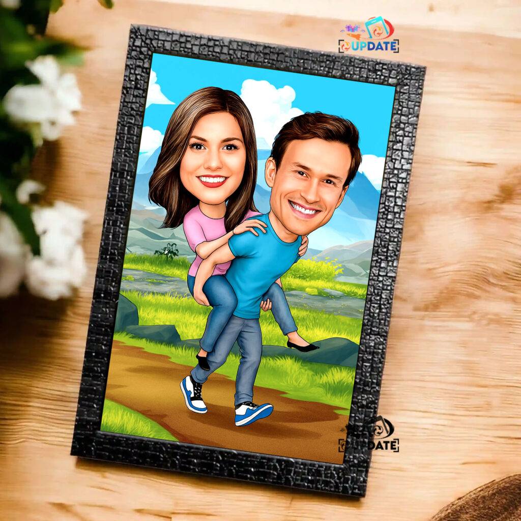 UPGCCF-0010 Customized Caricature Photo frame UPGCCF 0010 Scaled 900x900