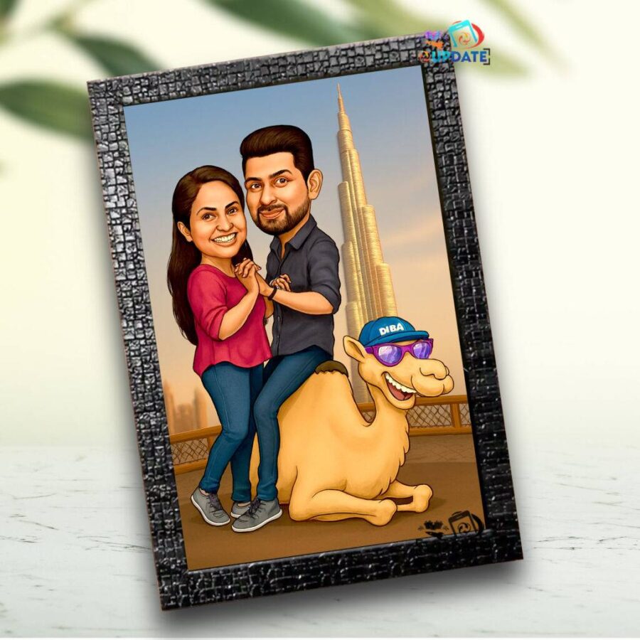 UPGCCF-0017 Customized Caricature Photo frame