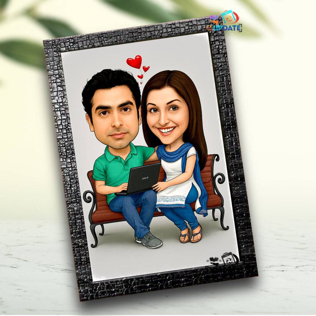 UPGCCF-0020 Customized Caricature Photo frame UPGCCF 0020 Scaled 900x900