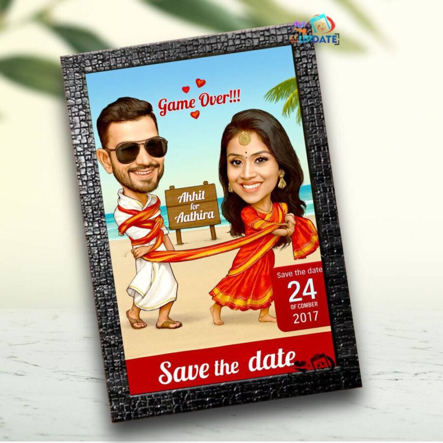 UPGCCF-0028 Customized Caricature Photo frame