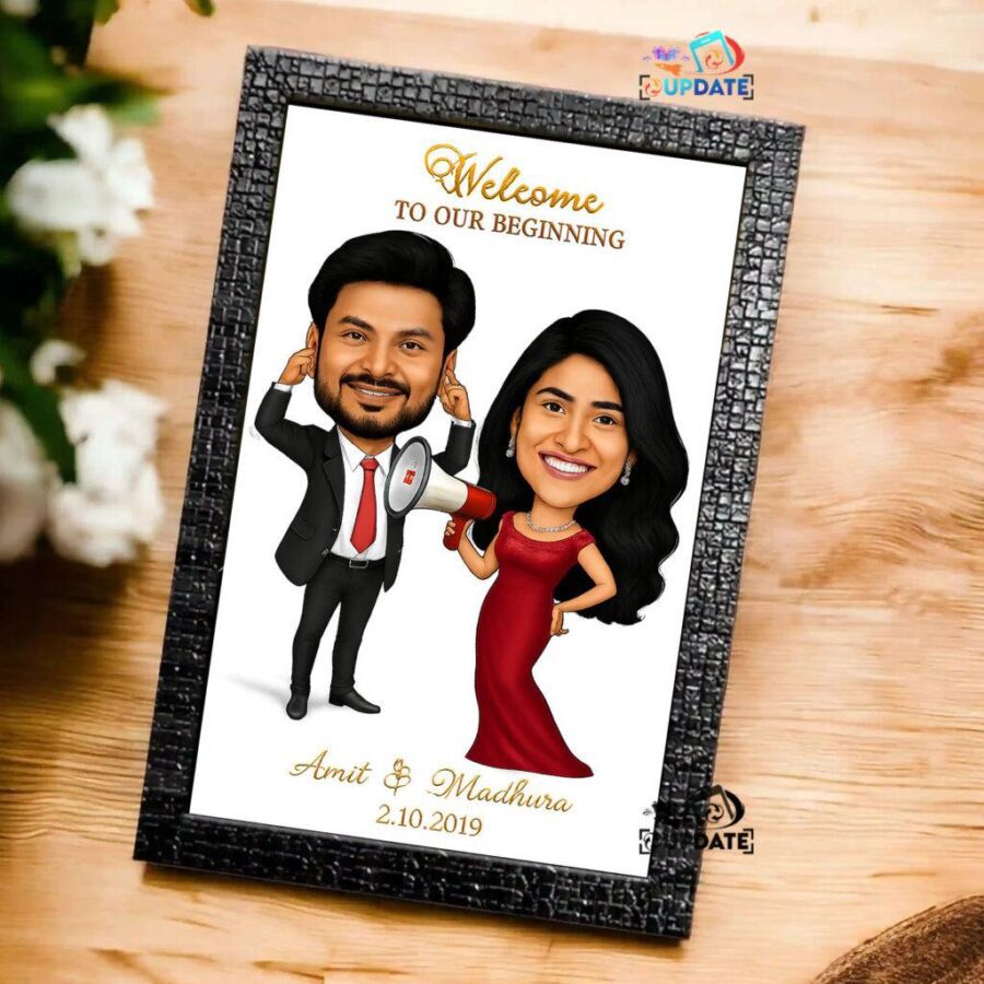 UPGCCF-003 Customized Caricature Photo frame