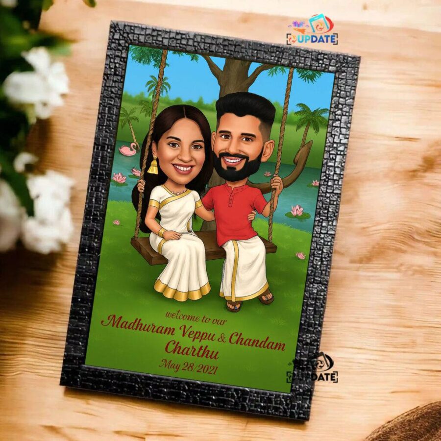 UPGCCF-005 Customized Caricature Photo frame