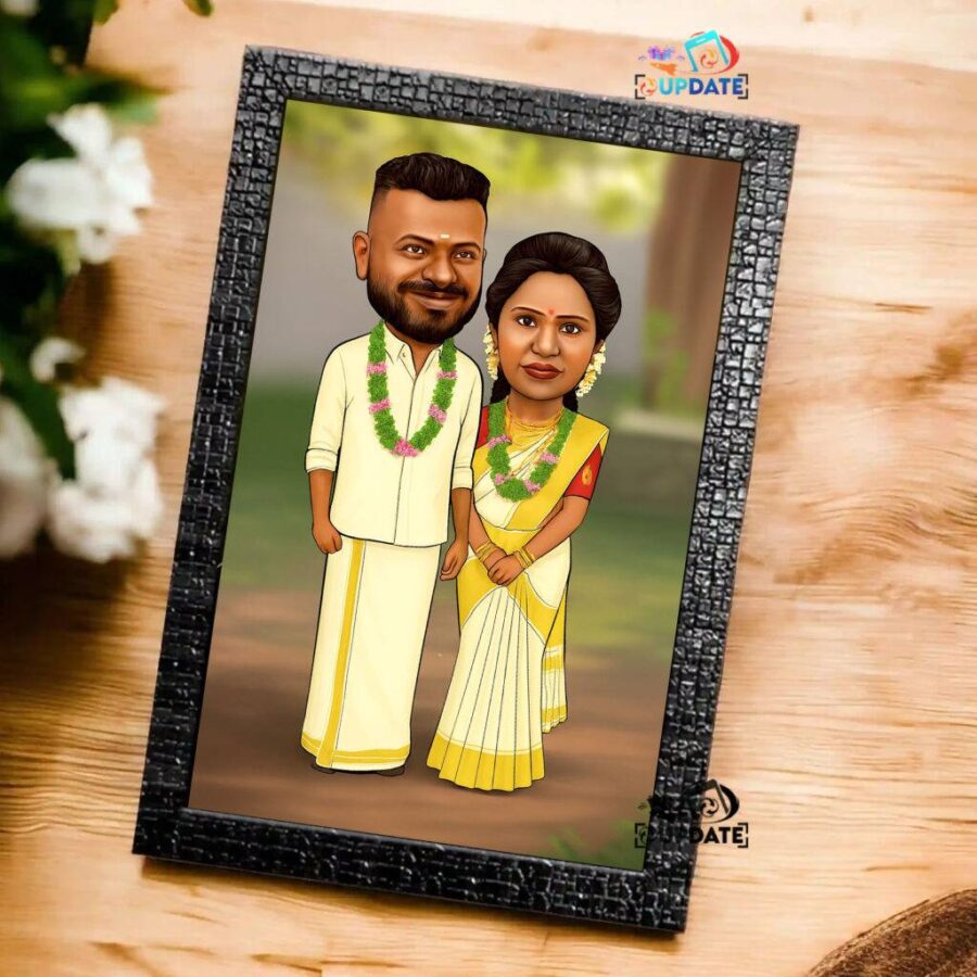 UPGCCF-007 Customized Caricature Photo frame