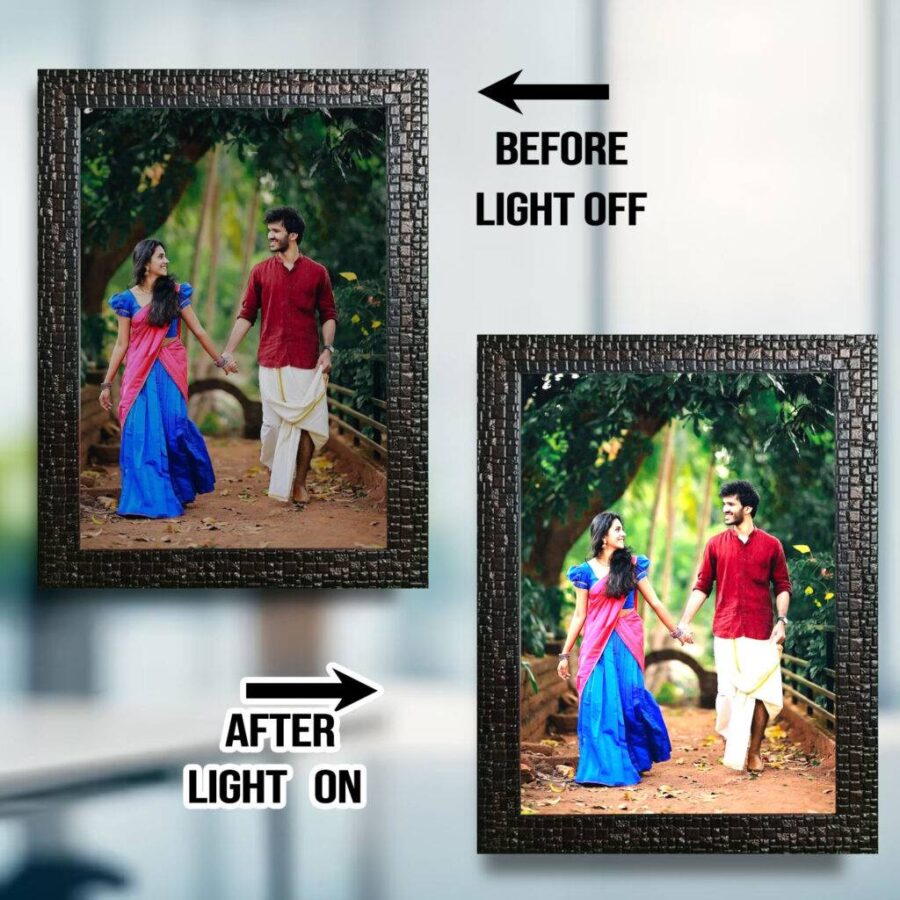 UPDLPF 04 Customized LED Photo frame (Size 12 x 18 inch)