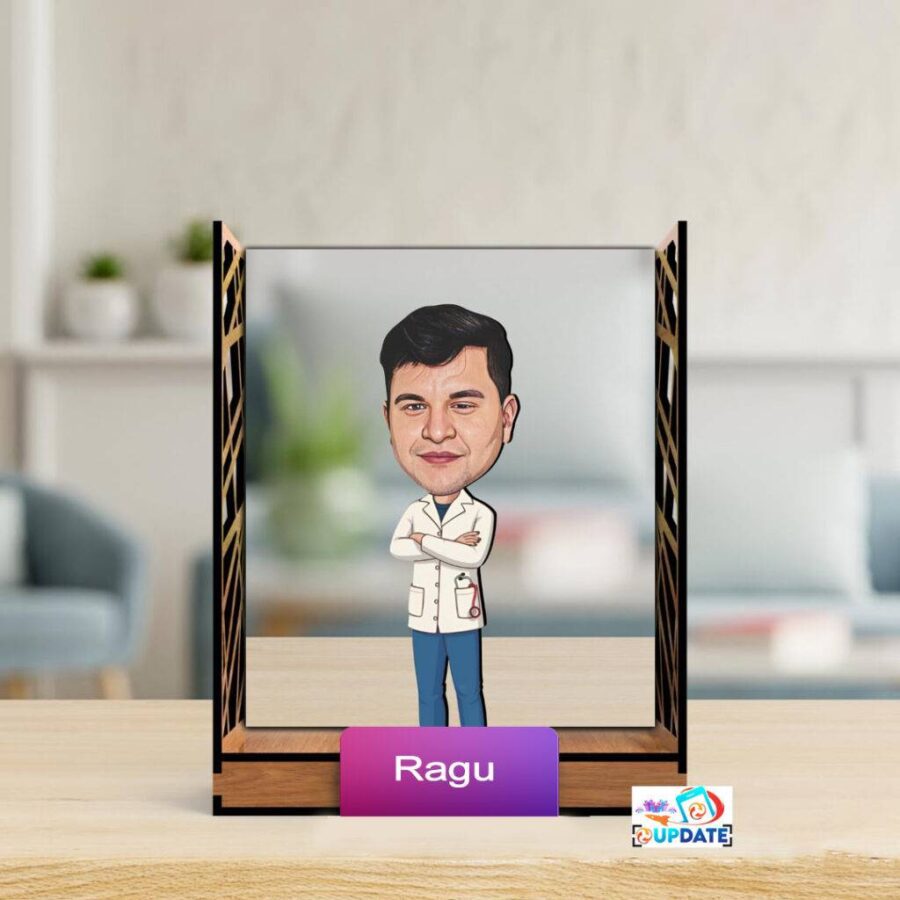 UPGTF 09 Character Caricature box (Doctor pose1)