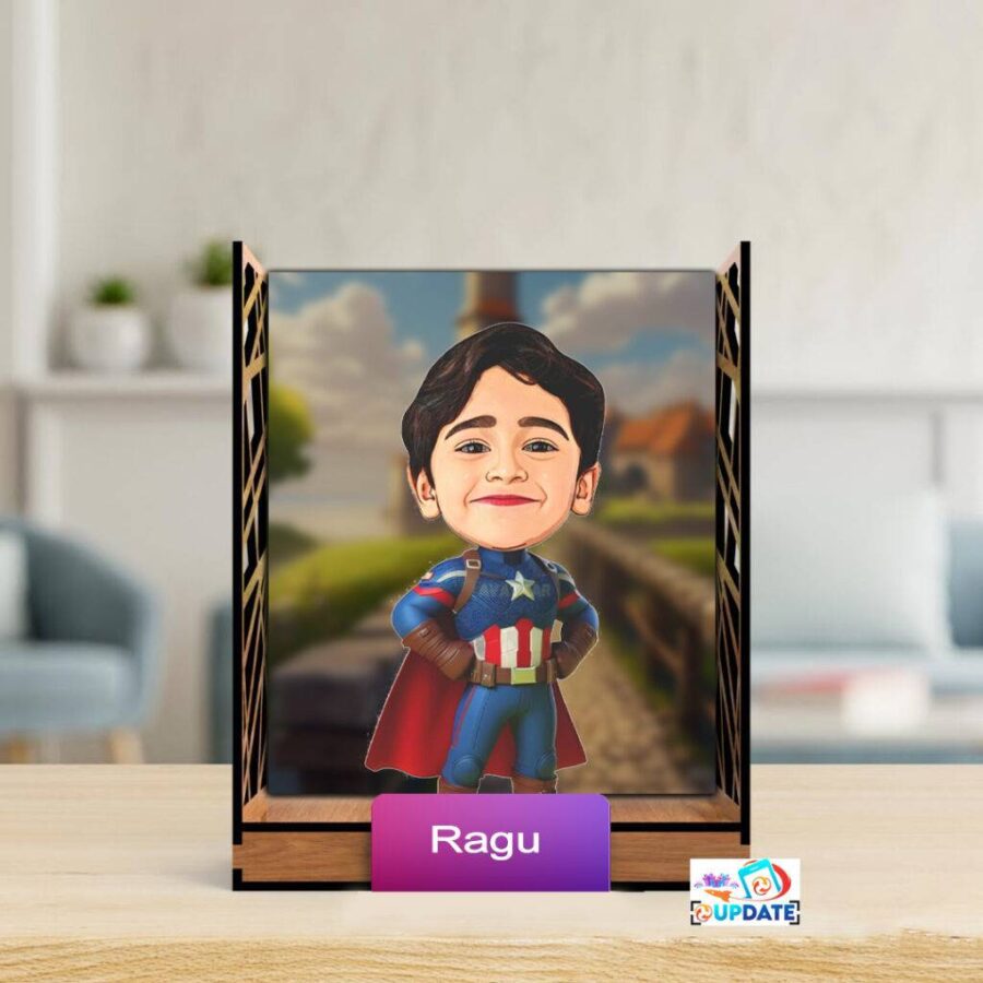 UPGTF 21 Character Caricature box (Captain America)