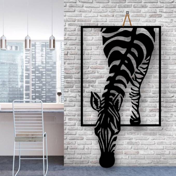 Giraffe wall decor hanging decor E0022076 (Size : 13 X 23 Inch)
