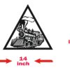 Train Wall Decor E0021469 1 100x100