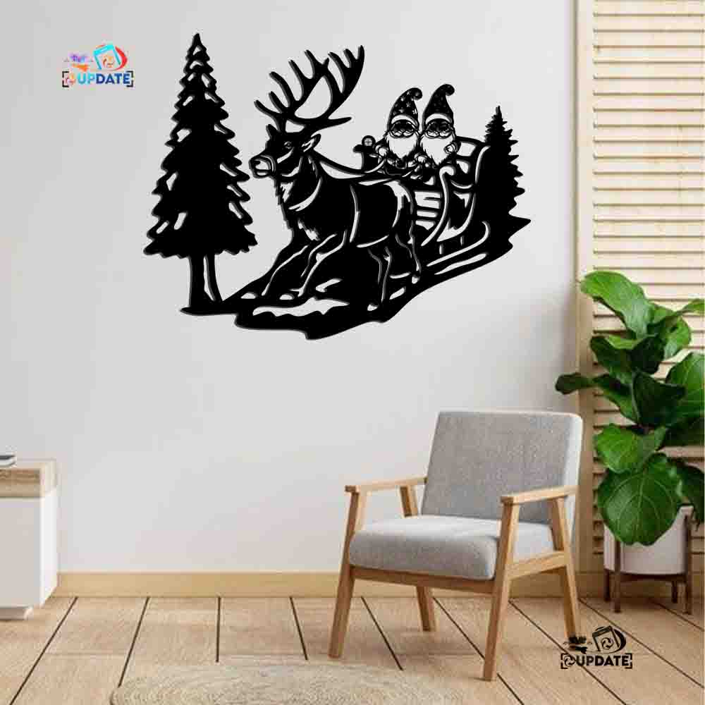 Christmas scene-wall hanging decor-E0022830(Size : 20 X 16 Inch) Christmas Scene Wall Decor E0022830 3 900x900