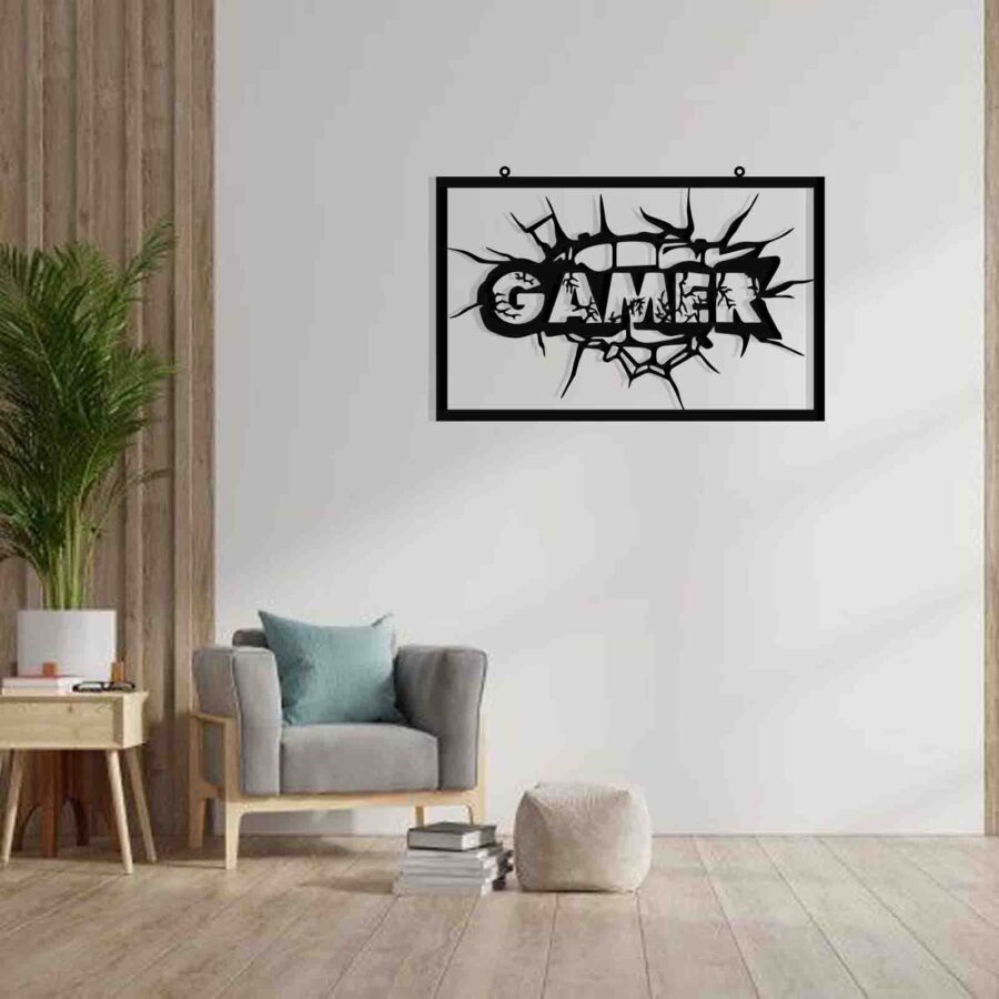 Gamer-wall hanging decor-E0016559 (Size : 13 x 20 Inch)