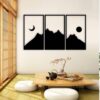 Moon And Sun Wall Decor E0021471 100x100