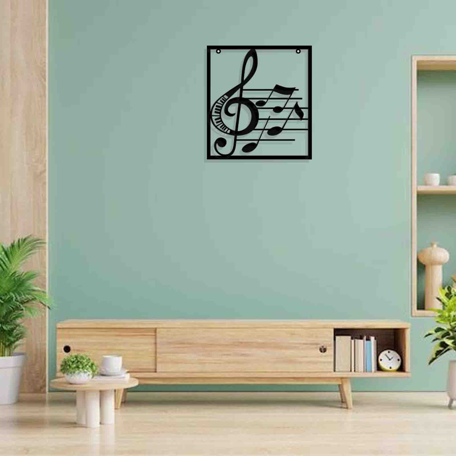 Music notes-wall hanging decor-E0017346(Size : 13 x 15 Inch) Music Notes Wall Decor E0017346 3 900x900