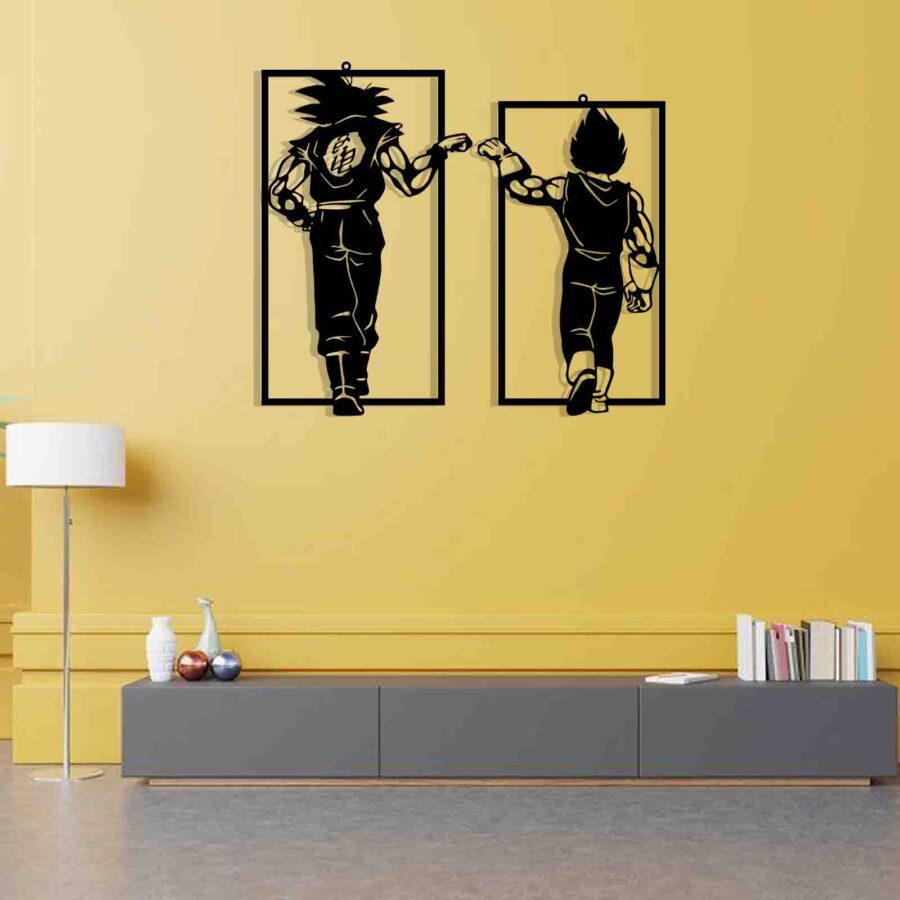 Songoku-wall hanging decor-E0021092 (Size : 23 X 20 Inch)