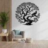 Tree And Bird Wall Decor E0022207 3 100x100
