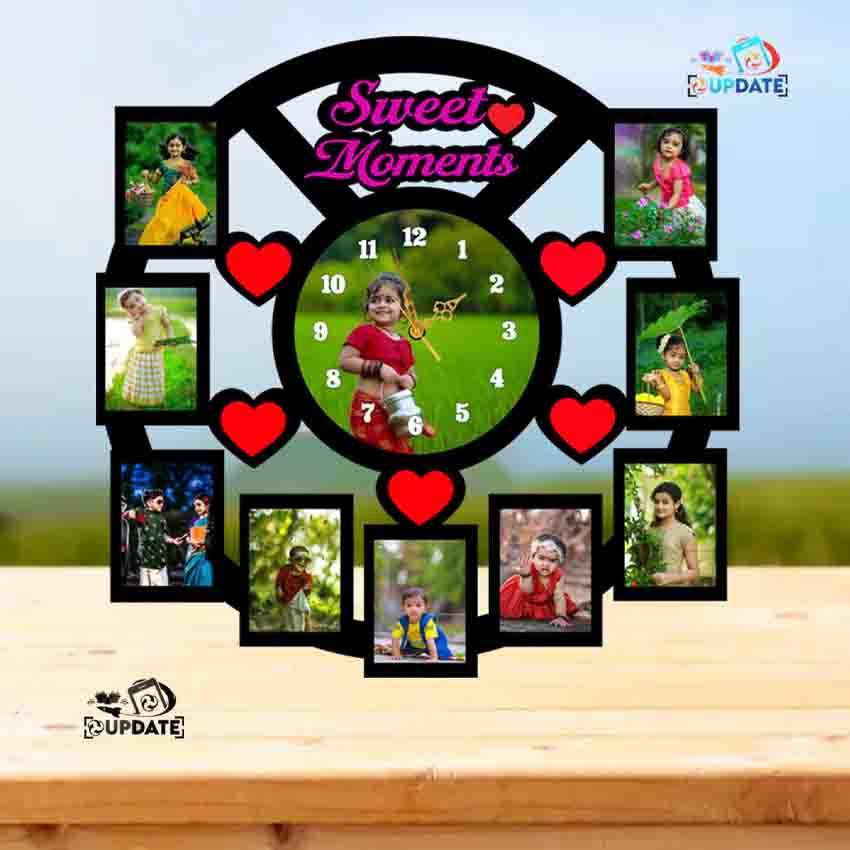 UWC0018 – Personalized MDF Sublimation Photo Wall Clock Uwc 0018 03