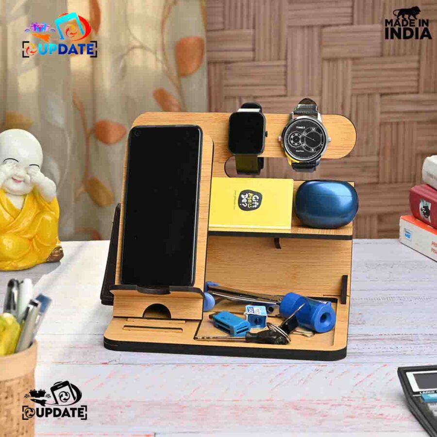6 in 1 Desk Organizer Docking Station Desk Essential