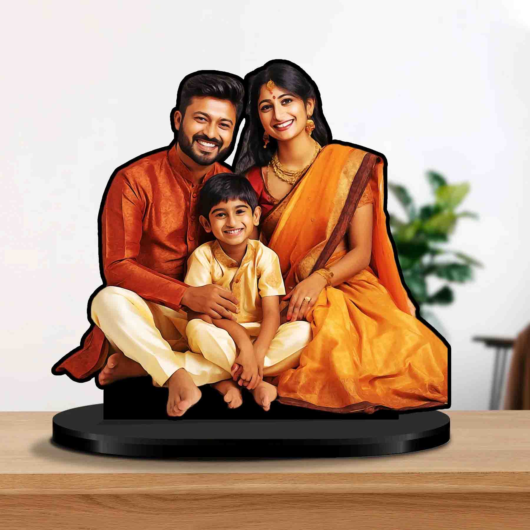 Family Personalized Standee, Sublimation photo cutout 1 1 900x900