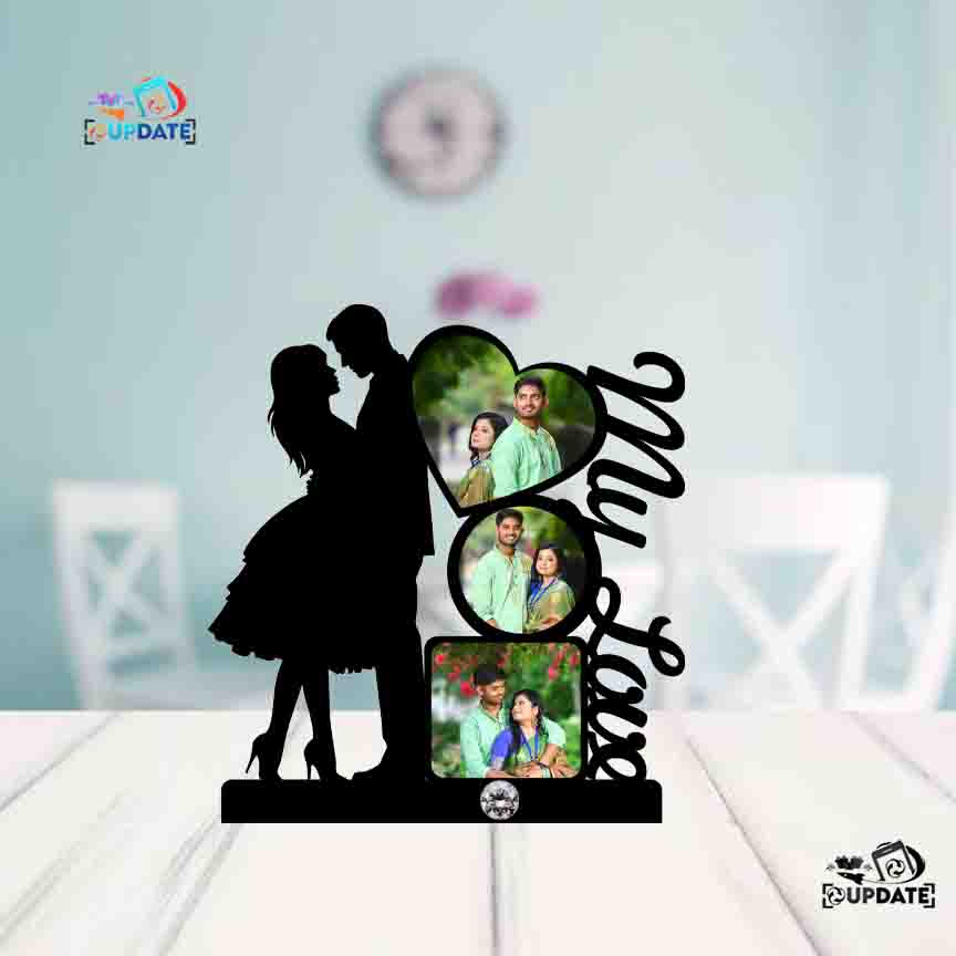 UTF0029 “My Love" – Table top Sublimation MDF gift UTF 0029 1