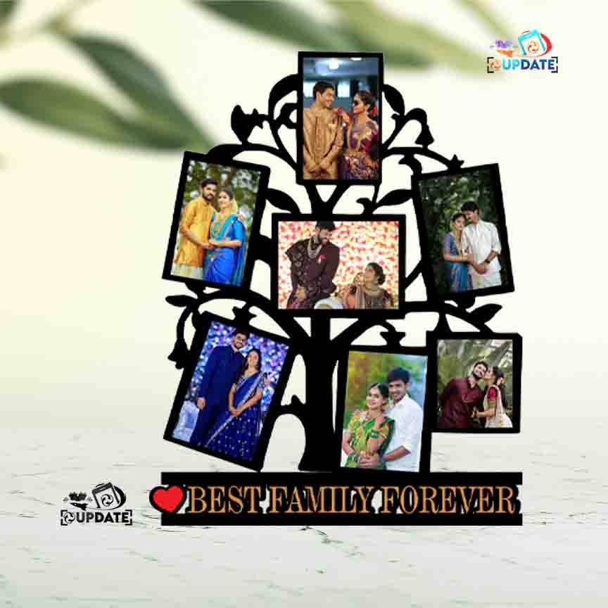 UWHF 0019 "Family Tree of Love" – Hanging MDF Frame Sublimation print