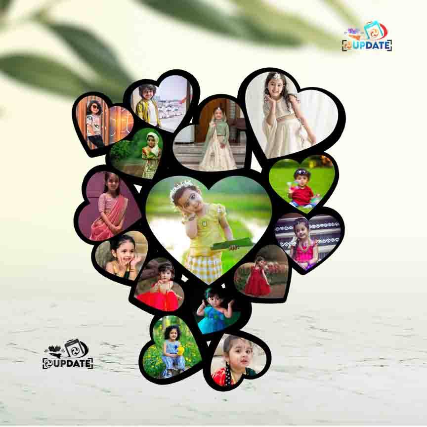 UWHF 003 "Heartfelt Memories" – Hanging MDF Frame Sublimation print