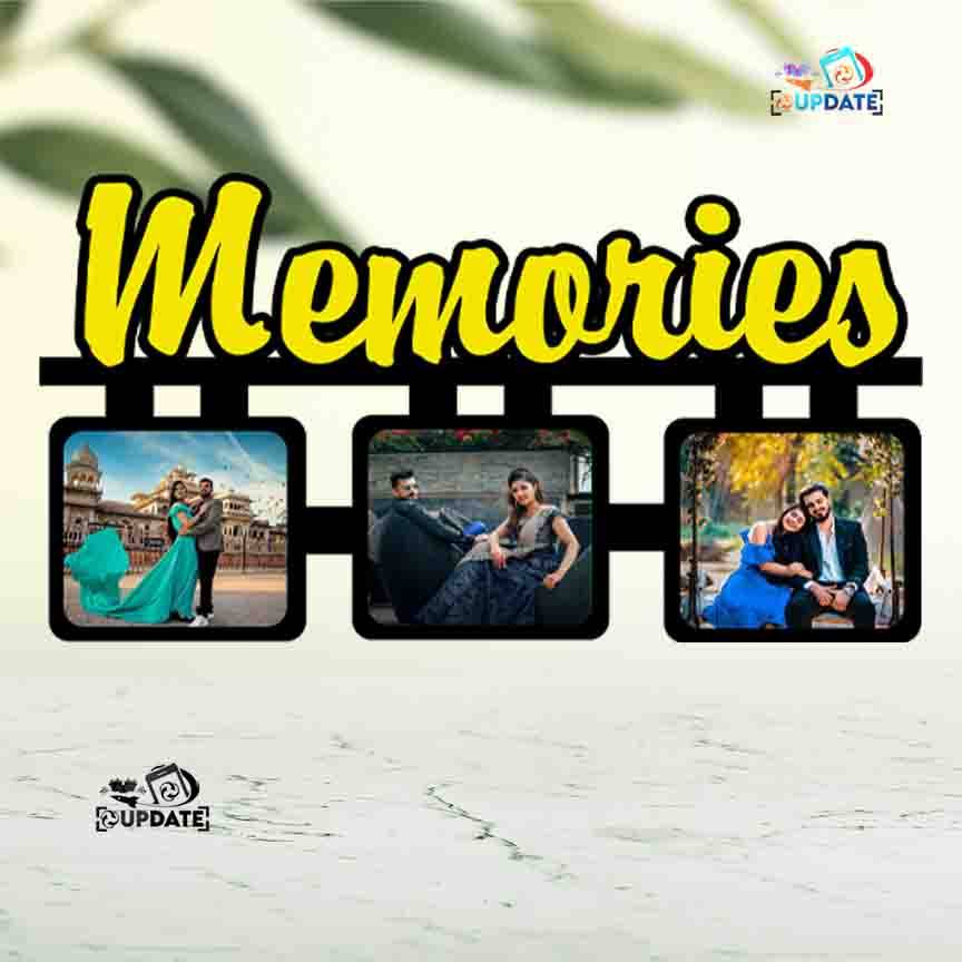 UWHF 0045 "Memories" – wall Hanging Sublimation MDF Frame