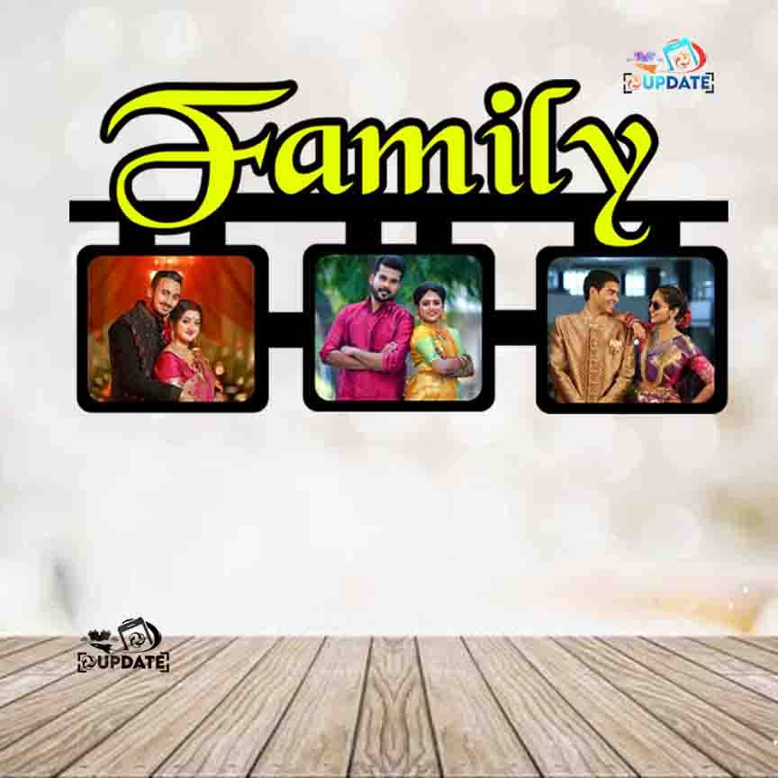 UWHF 0048 "Family" – wall Hanging Sublimation MDF Frame