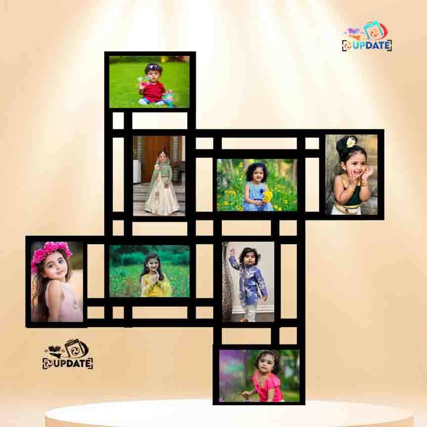 UWHF 0050 "Square of Smiles" – wall Hanging Sublimation MDF Frame UWHF 0050 2
