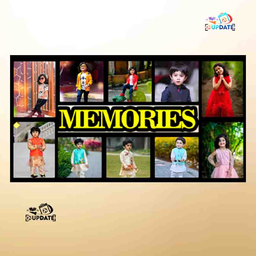 UWHF-0057- "MEMORIES" – wall Hanging Sublimation MDF Frame