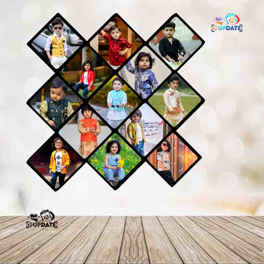 UWHF-0063- "Diamond Moments" – wall Hanging Sublimation MDF Frame UWHF 0063 1