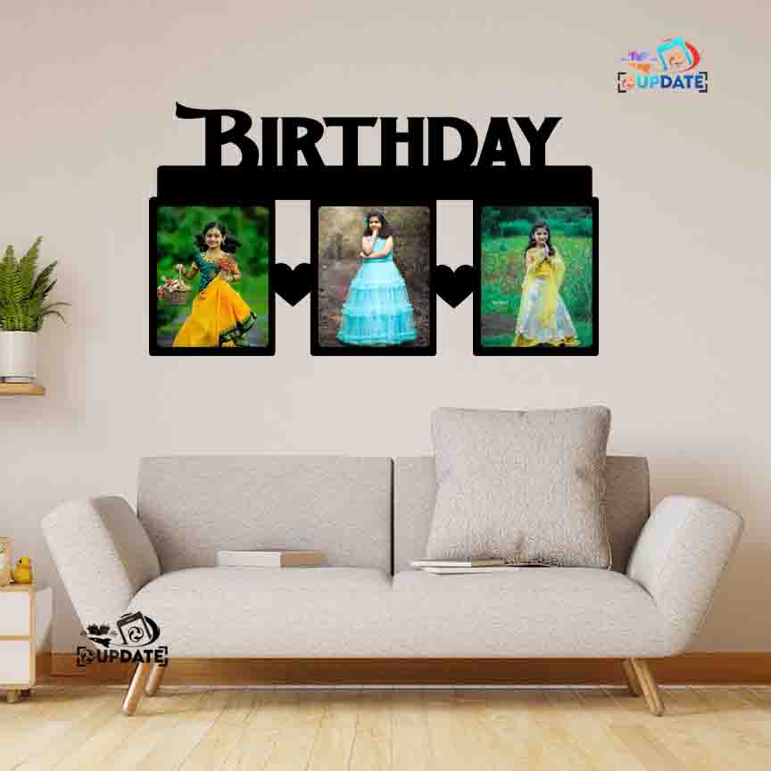 UWHF-0096 “BIRTHDAY" – wall Hanging Sublimation MDF Frame