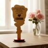love rose with photo, quotes & spotify code mdf rose "love in layers" love rose with photo, quotes & spotify code mdf rose "love in layers"