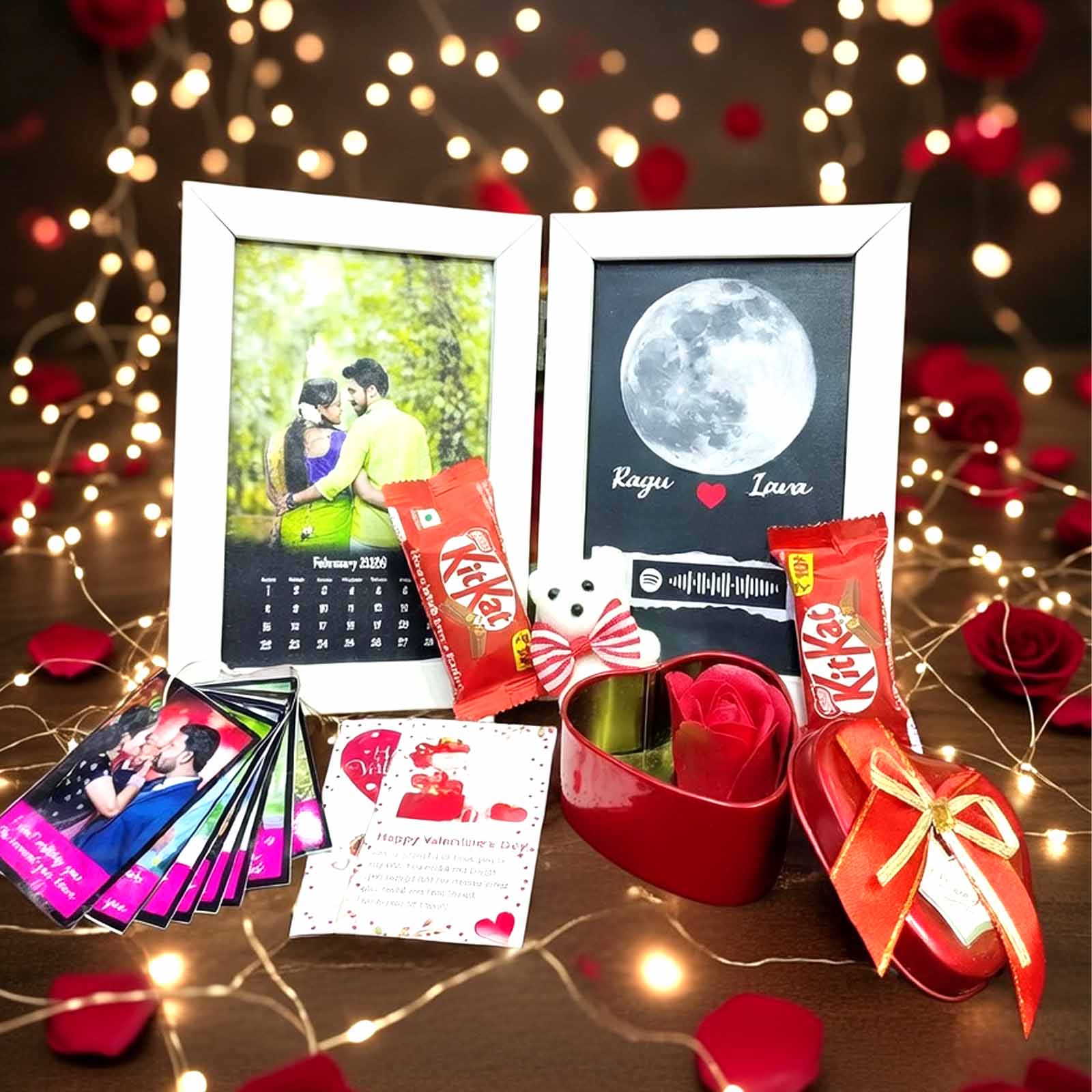 Romantic Combo Gift – Sweet Memories & Love Tokens romantic combo gift – sweet memories & love tokens