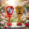 love rose with photo, quotes & spotify code mdf rose "love in layers" love rose with photo, quotes & spotify code mdf rose "love in layers"