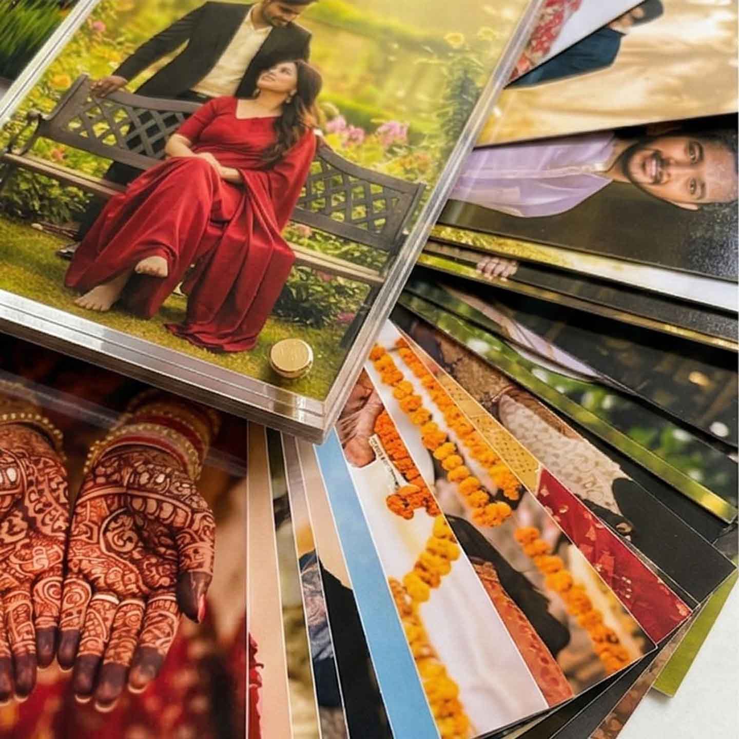 acrylic photo magnet 🤩 free 10 photo snap prints