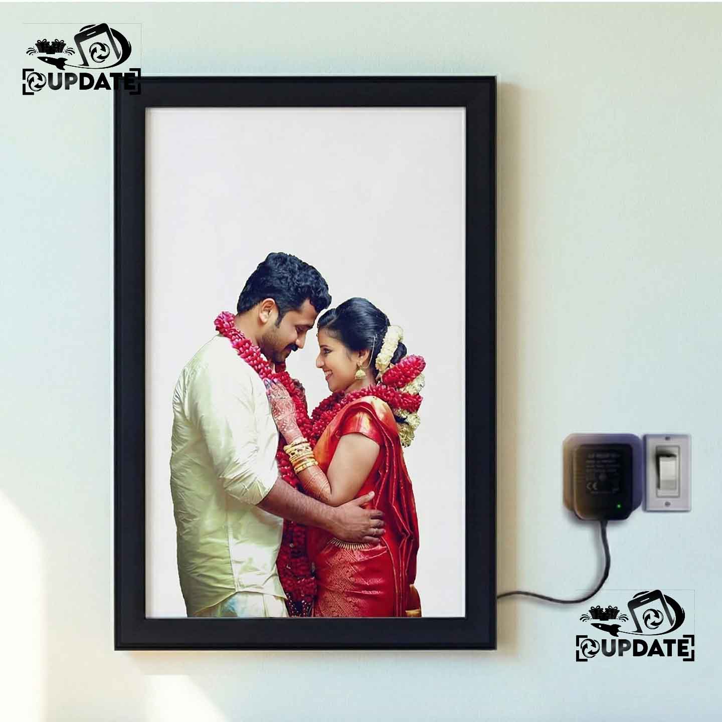 glowing led magic secret collage frame