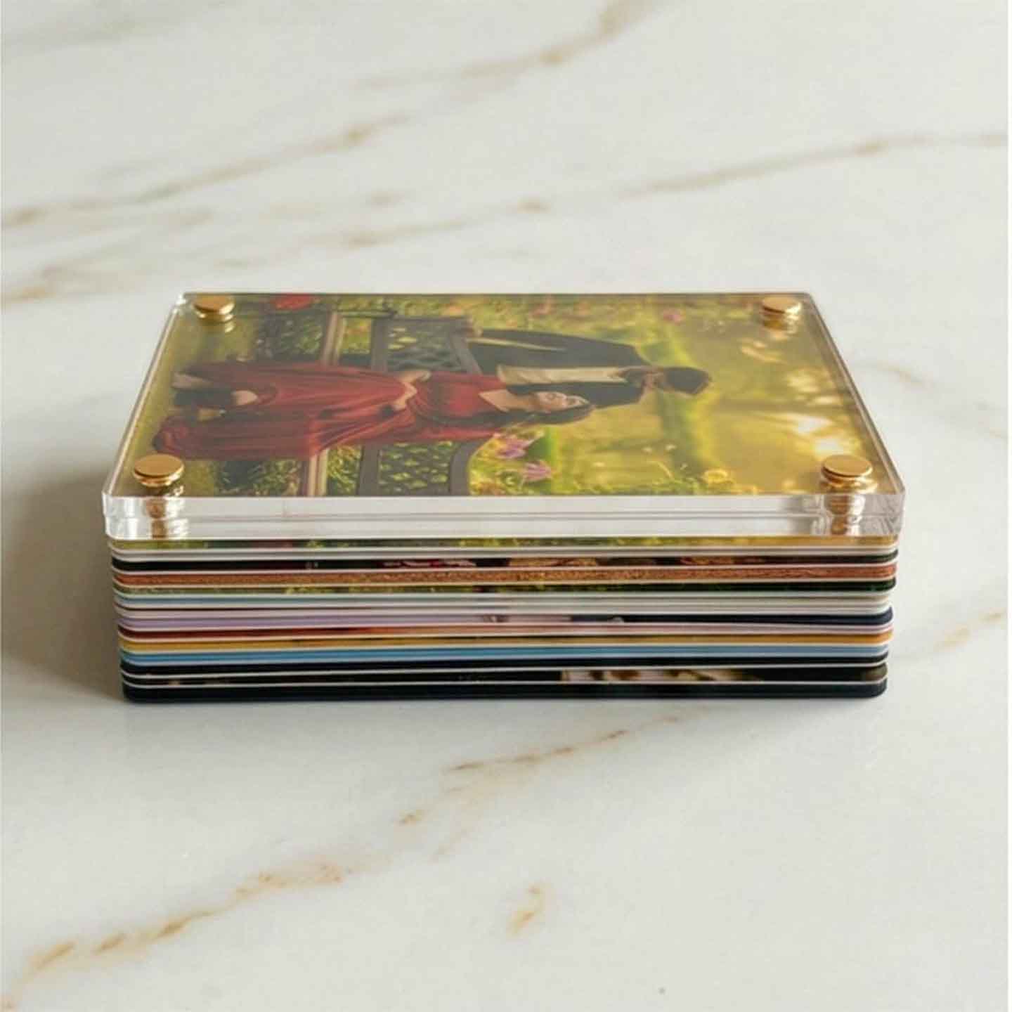 acrylic photo magnet 🤩 free 10 photo snap prints