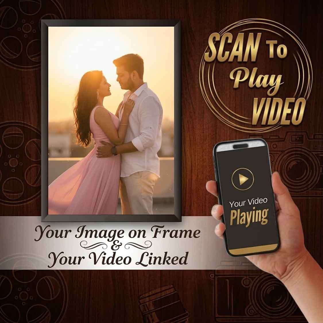 Magic video Frame- Scan frame to play Video magic video frame scan frame to play video